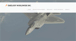 Desktop Screenshot of emelodyworldwide.com